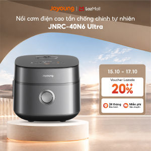 Nồi cơm điện cao tần 1.5L Joyoung JNRC-40N6 Ultra | Lòng nồi 316L chống dính tự nhiên | Công suất 1350W