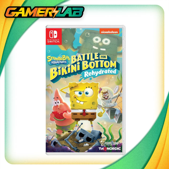 Spongebob Squarepants Battle For Bikini Bottom Rehydrated Switch