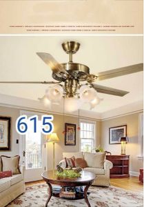 [ HÀNG LOẠI I- ĐỘNG CƠ 6 SỐ- Tặng Kèm 1 Bộ Móc Cao Su Treo Khóa An Toàn] Quạt trần Mã615 Có điều khiển 6  tốc độ gió kết hợp đèn chiếu sáng phù hợp mọi không gian nhà bạn[ Tặng kèm bóng LED]