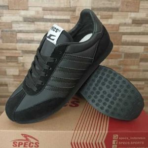 Sepatu Specs Original Sneakers Hitam Anak Bisnis/Analisis Ukuran 36-44