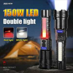SENTER LED SWAT A76 - 7 MODE CAHAYA - ZOOM - USB TYPE C