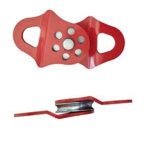 รอกเคลื่อนที่กว้านแบบออฟโรด pully block winch ตะขอเชือกกว้าน รอกเฝือกดัดแปลง 6 ตัน