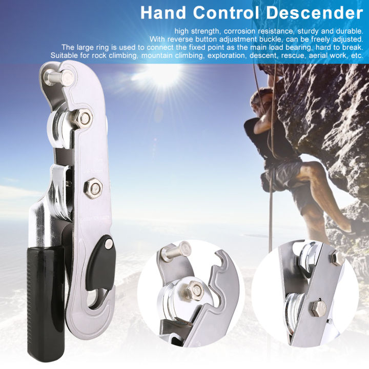 Descender High Strength Hand Control Down Device for Exploration Aerial ...