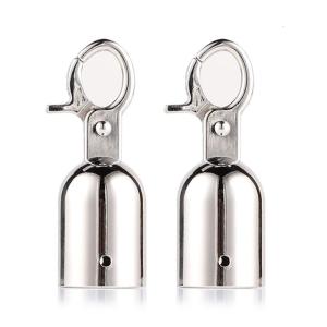 Pack of 2 Multipurpose Weather Resistant Rope Stoppers Accessory for Hemps and Decking Cords Craft of Stainless Steel