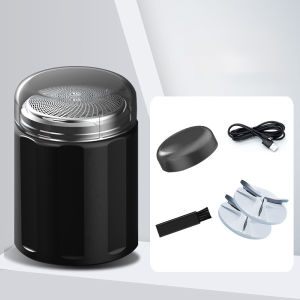 【No Beard Pinching】Roman Column Washable Portable Electric Shaver For Men Travel Face Razor Waterproof Beard Trimmer 可水洗便携剃须刀