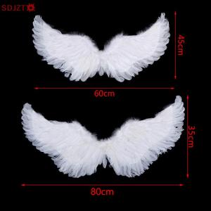 🚚【Local Express Delivery】🚚 Swallow shape White Angel Feather Wings With Elastic Straps For Kids Party Cosplay Halloween Birthday Decoration