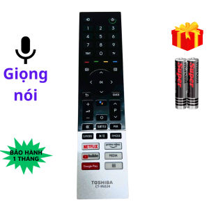 Remote điều khiển tivi TOSHIBA Mã 07 CT-95024 Giọng nói điều khiển TV TOSHIBA- T&U Remote