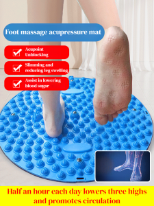 Pemijat Kaki Magnetik dengan Pelat Tekanan Magnetik Besar / Berisi 5 Magnet / Stimulasi Titik Akupuntur Dalam / Cocok untuk Seluruh Keluarga