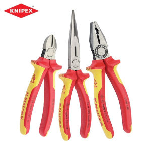 KNIPEX 002012 3pc VDE 1000V Insulated Electro Plier Set - German Quality Electrician Tool Kit