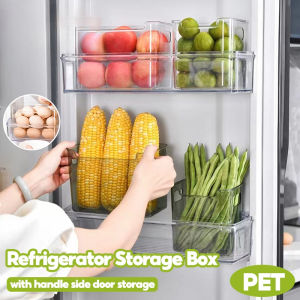 Refrigerator Organizer Food Storage Box Food Preservation Box Food Vegetable Preservation Box Household Refrigerator Side Storage Box