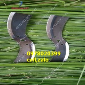 2 dao dài 40cm lắp máy băm cỏ voi