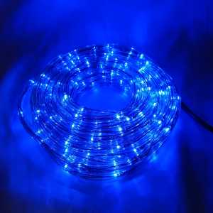 Lampu Selang LED Bulat 3 Jalur 10 Meter Hias Dekorasi Outdoor Waterproof + Controller