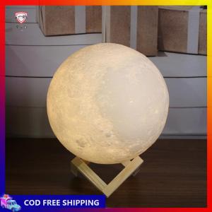 3D Moon Lamp USB LED Night Moonlight Gift Touch Sensor 3 Colors Changing-188506