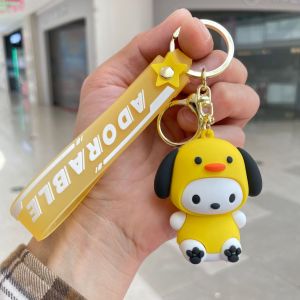 "RGK" Sanrio lucu gantungan kunci Karakter Sanrio Kuromi Pochacco