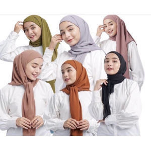 HIJAB BELLA SQUARE INNER 2IN1/KERUDUNG SEGI EMPAT INSTAN/JILBAB BELLA INNER TERBARU TERLARIS MUSLIM