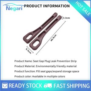 NG Motor✨ COD ✨ Car 1 Pair Universal Car Seat Gap Plug Strip Side Seam Car Gap Filler Leak Proof Seat Gap Storage Organizer Interior Decoration