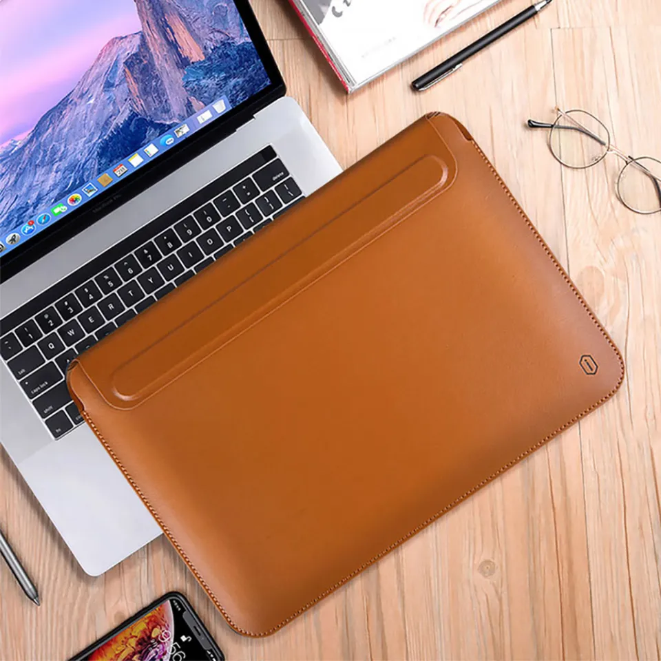 WIWU Liner Sleeve For Macbook Air 13 M2 With Stand Case For