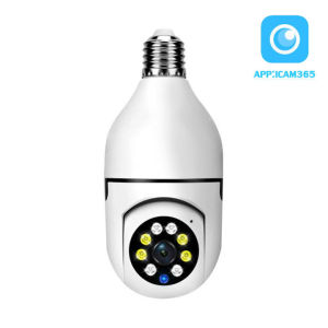 กล้องวงจรปิดหลอดไฟ 2.0MP 1080P Wireless 360หมุนการติดตามอัตโนมัติ Panoramic กล้อง Wifi PTZ IP Cam ระยะไกล Security E27หลอดไฟอินเทอร์เฟซ