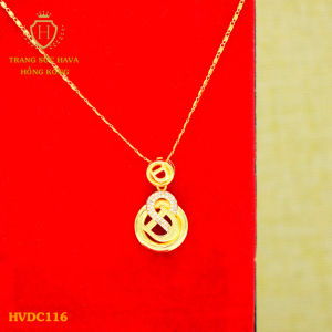 Vòng Cổ Nữ Dây Chuyền Nữ Mặt Chữ S Đính Đá (Màu Trắng) Titan Xi Mạ Vàng Thật 10k 18k 24k Cao Cấp (Không Bị Đen) - Trang Sức Hava Hong Kong Phong Cách Thời Trang