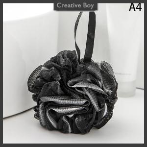 [Creative] 1 cái lớn tắm bóng phong phú bong bóng khăn tắm Scrubber cơ thể làm sạch lưới tắm rửa miếng bọt biển phụ kiện phòng tắm