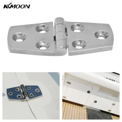 KKmoon Marine Hinges Boat Hinge 316 Stainless Steel Practical for Storage Cabinets for Deck Hatches