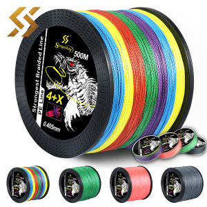 Sougayilang 4+X Fishing Line 4 Strands Braided PE Line 150m 500m Abrasion Resistance 22LB-87LB