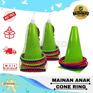 Mainan Anak Cone Ring Trowing Game / Cone Kerucut Lempar Cicin Acekids M680