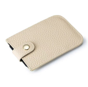 Coin Purse Business Card Case Compact Card Case Metal Buckle Rfid Abrasion Resistance Anti-theft Brush