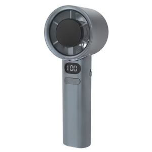 Portable Handheld Fan 199 Adjustable Speeds Kipas Mini Cooling Fan Digital Display USB Rechargeable High Speed Home Outdoor Travel Fan