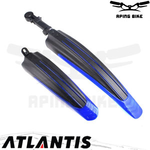 Spakbor Atlantis Plastik Fender Sepeda Fullset PVC untuk MTB BMX Lipat