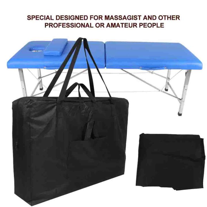 Bag for Portable Massage Table, Massage Standard Black Universal
