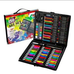SEJAHTERA SELALU - Alat Lukis Set 86 pcs Crayon Mewarnai Pensil Krayon Warna Alat Menggambar atau Mewarnai