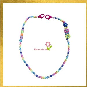 [Freeship] Dây đeo khẩu trang chống thất lạc cho bé phong cách Hàn Quốc hạt Acrylic 6 li- Hoavuivee