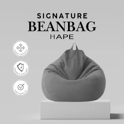 HAPE Beanbag Sarung Bean Bag Saja Cover Only Without Filling Tanpa Isi Signature Beanbag Fabric Premium Quality