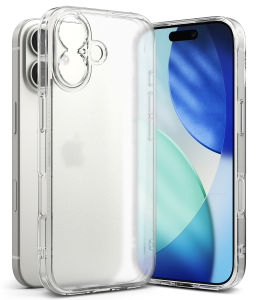 RINGKE® FUSION MATTE Anti-Fingerprint iPhone 17 Lightweight Velvety Soft Translucent Hard Frost Back Shockproof Bumper