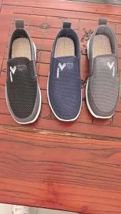MenS Casual Slip-On Mesh Shoes Non-Slip Wear-Resistant Comfortable Breathable Lightweight Walking Shoes For Middle-Aged And Elderly Men