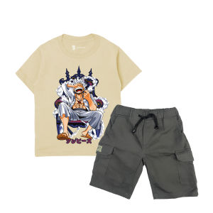 Setelan Baju Kaos Distro Setelan Anak Usia 3 - 12 tahun Setelan Anak Laki Laki Bahan Katun Combet