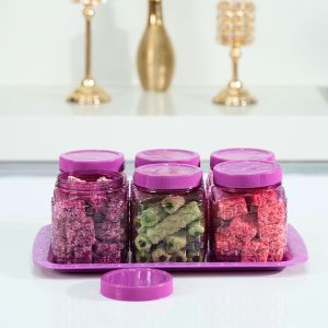 TOPLES ARAYA HIJAU  SET OF 6 PCS + DUS INNER