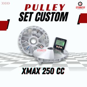 PULLEY BUBUT XMAX 250 RUMAH ROLLER DERAJAT CUSTOM XMAX PULLEY RACING XMAX Rumah roller racing