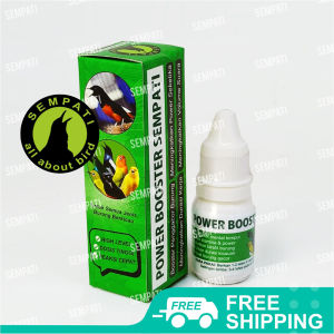 SEMPATI Power Booster Sempati Vitamin Burung Meningkatkan Mental Fighter Stamina Rajin Bunyi Stabil Saat Lomba Untuk Murai Kacer Lovebird Anis Cucak Pleci Dll VITPOBOS