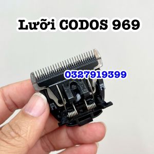 CODOS Lưỡi Tông Đơ 969 Cao Cấp Thay Thế Cho 969 980 918 Tiết Kiệm Chi Phí Siêu Bền Chất Liệu Titan Tông Đơ Pin Sạc Pin CODOS 969 980 918