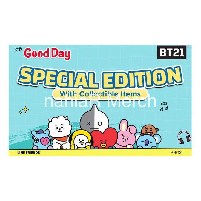BT21 x Good Day Official Coaster