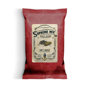 Supreme Mix Soft-Serve Ice Cream Black Sesame Powder 1kg