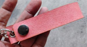 พวงกุญแจ HONDA CBR500R CBR 500R พวงกุญแจหนัง ฮอนด้า ยิงเลเซอร์ โลโก้ มอเตอรไซค์ MOTORCYCLE BIKER KEYCHAIN