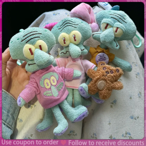In Stock Genuine Squidward One Day Series Blind Box Cute Gift For Girl Festival Surprise Bag Pendant Decoration Doll About 19cm2026