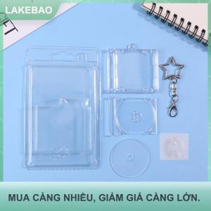 【LAKEBAO】 1 bộ mini NFC chức năng CD đĩa trường hợp Móc Chìa Khóa thiết bị ngoại vi kỷ niệm Album Key chủ cho tự làm ba lô Mặt dây chuyền