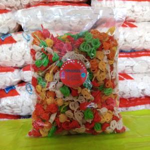 KERUPUK KEONG MENTAH/KERUPUK SEBLAK MENTAH 500/1KG