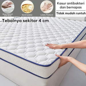 CUTEHOME 8CM Kasur Latex Kasur Spring Bed Kasur Lipat Kasur Lantai Kasur Lantai Tebal Empuk Uk 120/160/180*200