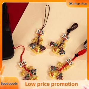 ✨QK shop✨ Fortune God Keychain Bag Accessories Versatile Party Favors Hanging Pendant Chinese Style Decorations