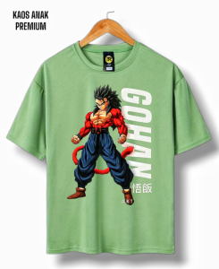 Baju Kaos Distro Anak Laki Laki Umur 2-10 Tahun Series Anime Goku Dragon Ball Katun30s